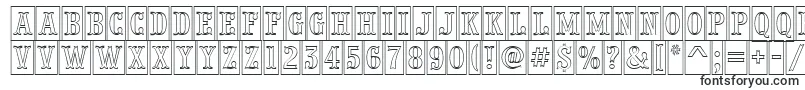 フォントAPresentumnrcmotl – ロゴ用のフォント