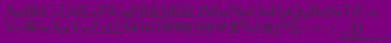 Academy.Kz Font – Black Fonts on Purple Background