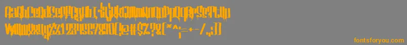 fuente Servinforsalute – Fuentes Naranjas Sobre Fondo Gris