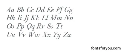 Review of the PfbodonitextItalic Font