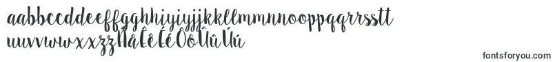 SweetPea-Schriftart – friesische Schriften