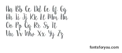 Review of the SweetPea Font