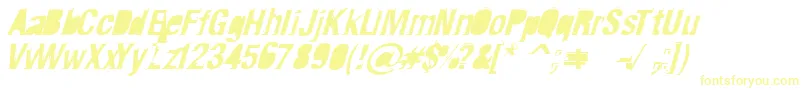 Crash ffy Font – Yellow Fonts