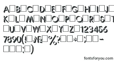 Umbr font – block Fonts
