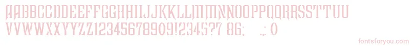 FarquharsonRegular Font – Pink Fonts on White Background