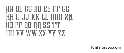 Review of the FarquharsonRegular Font
