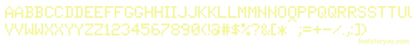 PixelTandysoft Font – Yellow Fonts