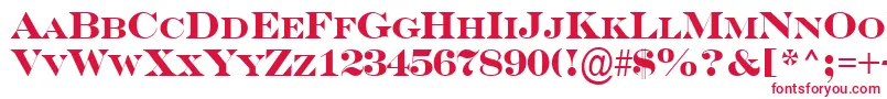 ASerifercpsBold Font – Red Fonts