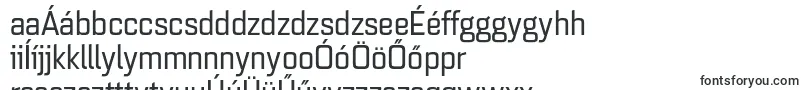 Quarcanormregular-fontti – unkarilaiset fontit