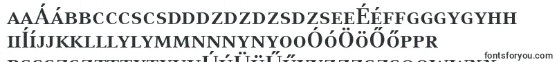 Шрифт CompatilTextLtComBoldSmallCaps – венгерские шрифты