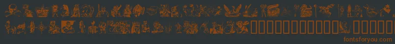 Más sobre la fuente FantasyClipart fuente FantasyClipart – Fuentes Marrones Sobre Fondo Negro