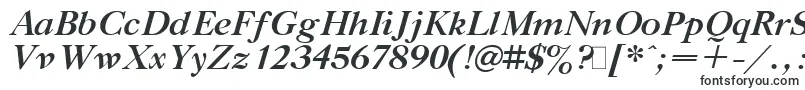 Шрифт Gaztibit – наклонные шрифты