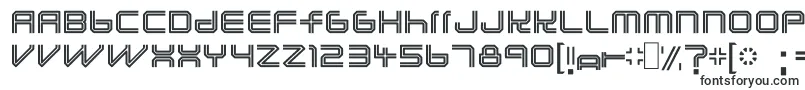 Шрифт Lunasolc – высокие шрифты