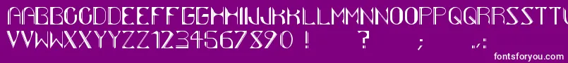 En savoir plus sur la police Vitality Police Vitality – polices blanches sur fond violet