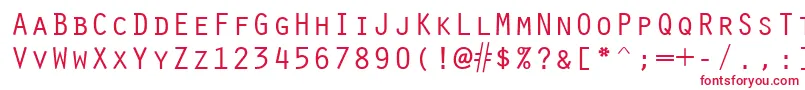 Oracle Font – Red Fonts