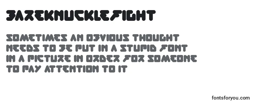 BareKnuckleFight Font
