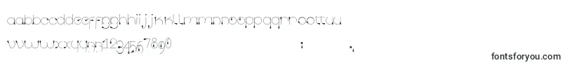 Tropfen-fontti – Käsinkirjoitetut fontit