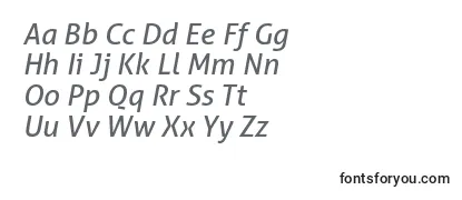 AllerItalic Font