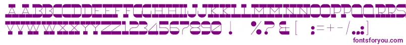 RnsUnderwood-fontti – violetit fontit valkoisella taustalla