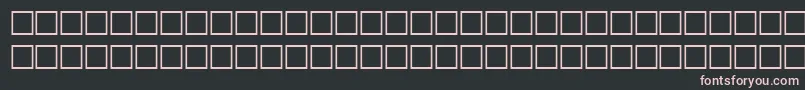 ValkenitalRegular-Schriftart – Rosa Schriften auf schwarzem Hintergrund