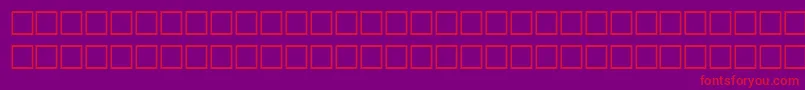 ValkenitalRegular Font – Red Fonts on Purple Background