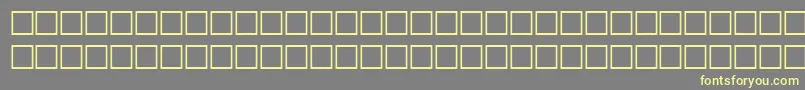 ValkenitalRegular Font – Yellow Fonts on Gray Background