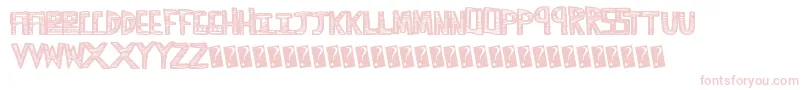 Scribbletime-Schriftart – Rosa Schriften