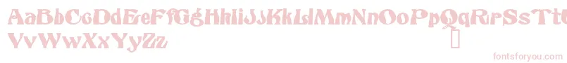 OdeonDemo Font – Pink Fonts on White Background