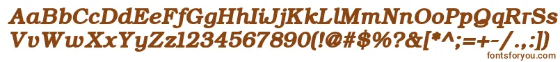 ErBukinistKoi8RBoldItalic Font – Brown Fonts