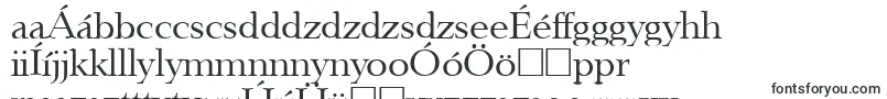 Шрифт LingwoodRegular – венгерские шрифты