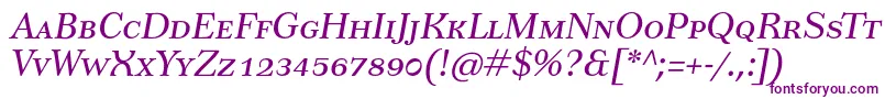 TusarscItalic Font – Purple Fonts