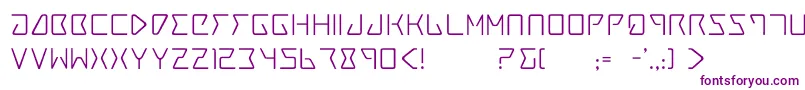 Trace4 Font – Purple Fonts