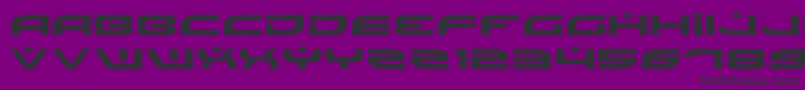 BattlefieldExpanded Font – Black Fonts on Purple Background