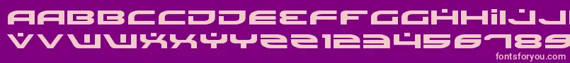 BattlefieldExpanded Font – Pink Fonts on Purple Background