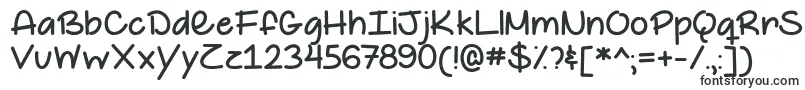 TheHappyGiraffeDemo-fontti – Fontit Google Chromelle