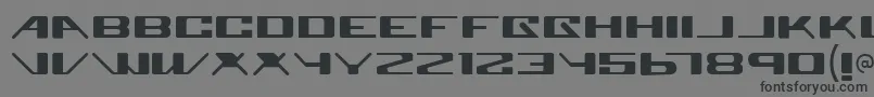 Weitere Informationen zur Superglu-Schriftart Superglu-Schriftart – Schwarze Schriften auf grauem Hintergrund