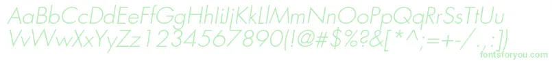 FavoritlightcItalic Font – Green Fonts