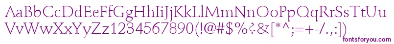 StempelSchneidlerLtLight Font – Purple Fonts