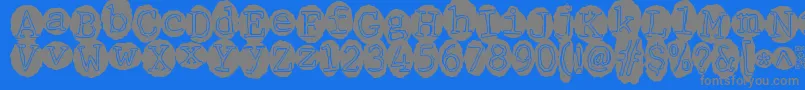Подробнее о шрифте Meltingrecords Шрифт Meltingrecords – серые шрифты на синем фоне