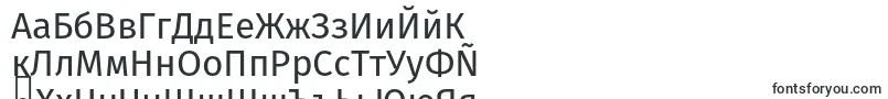 FirasansRegular-Schriftart – bulgarische Schriften