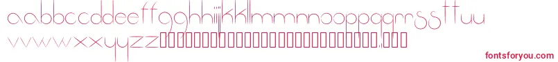 Fantastica Font – Red Fonts on White Background