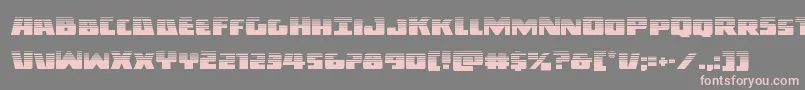 Darkalliancehalf Font – Pink Fonts on Gray Background
