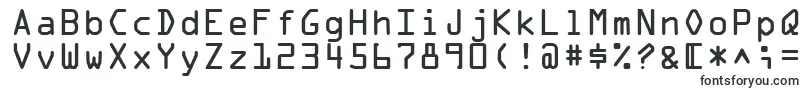 Шрифт Ocr1Ssi – шрифты, начинающиеся на O