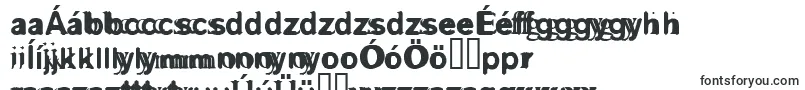 Шрифт Grosaf – венгерские шрифты