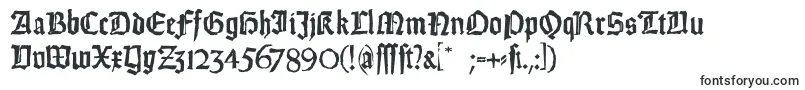 WeissGotischRandom-fontti – Fontit Adobe Readerille