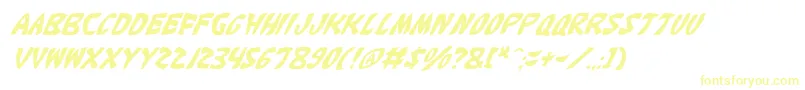 KatanaItalic Font – Yellow Fonts