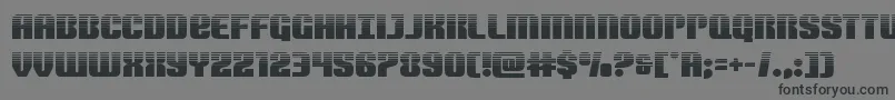 Nightwraithhalf Font – Black Fonts on Gray Background