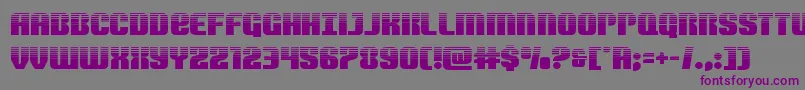 Nightwraithhalf Font – Purple Fonts on Gray Background