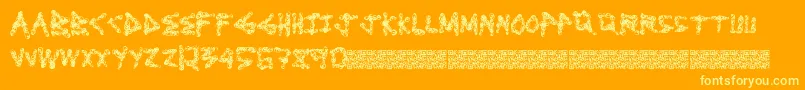 Más sobre la fuente Dirtylooks fuente Dirtylooks – Fuentes Amarillas Sobre Fondo Naranja