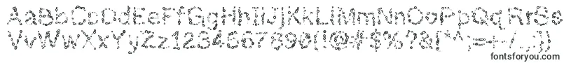 Шрифт Almostinfinity – новые шрифты